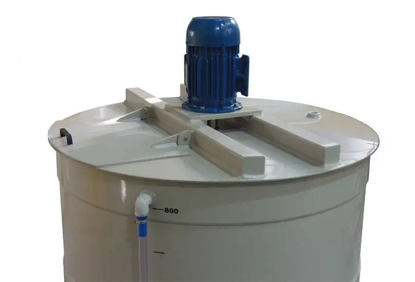 tanque para sulfato de alumínio